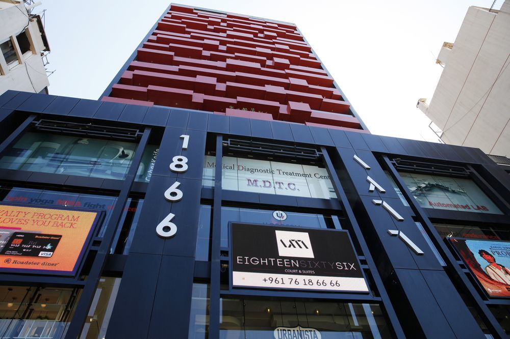 1866 Court & Suites Hotel Bejrút Kültér fotó